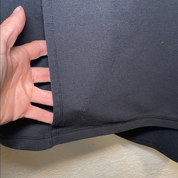 Calia Black Effortless Cowl Neck Hi Lo Tunic Top M - Picture 6 of 8